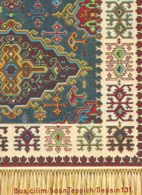 Bosnian carpets